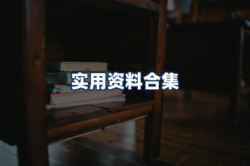 实用PDF资料展示